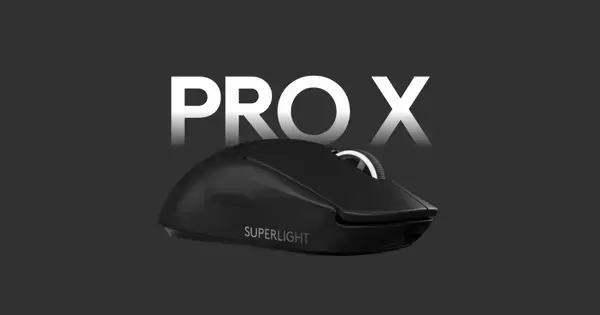 ロジクールG史上最軽量のワイヤレスゲーミングマウス「PRO X SUPERLIGHT ワイヤレスゲーミングマウス」登場