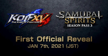 シリーズ最新作KOF XVトレーラー & サムスピシーズンパス3の情報を2021年1月に公開決定！
