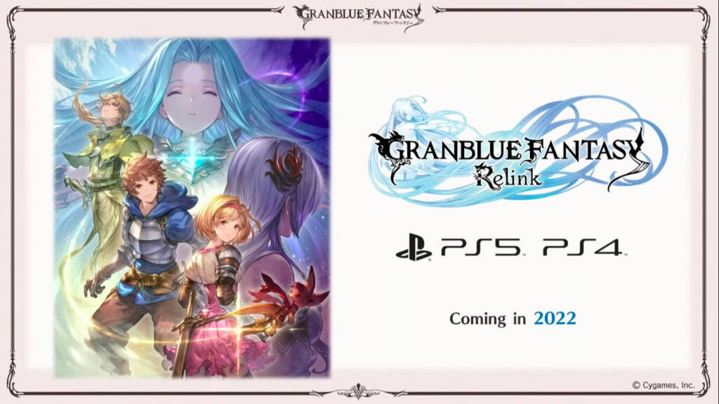 Ps5版もリリース Granblue Fantasy Relink 22年発売決定 Ps4 Ps5とのクロスプレイにも対応 年12月12日 エキサイトニュース