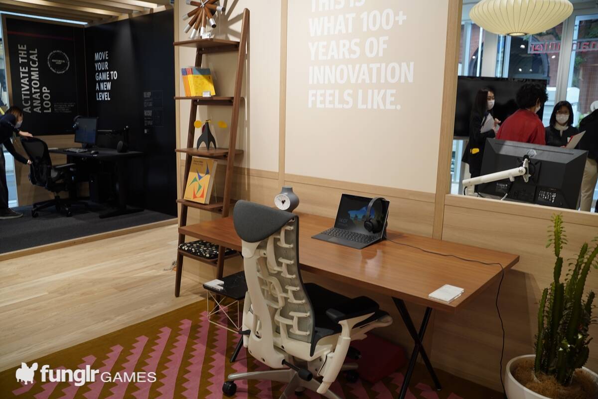 オープンしたての「ハーマンミラーストア青山」で話題のゲーミングチェアを体験！