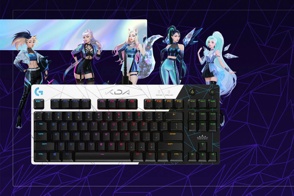 K Daとコラボ ロジクールがlol公式ゲーミングデバイス K Da Collection 6製品を発売 21年3月17日 エキサイトニュース