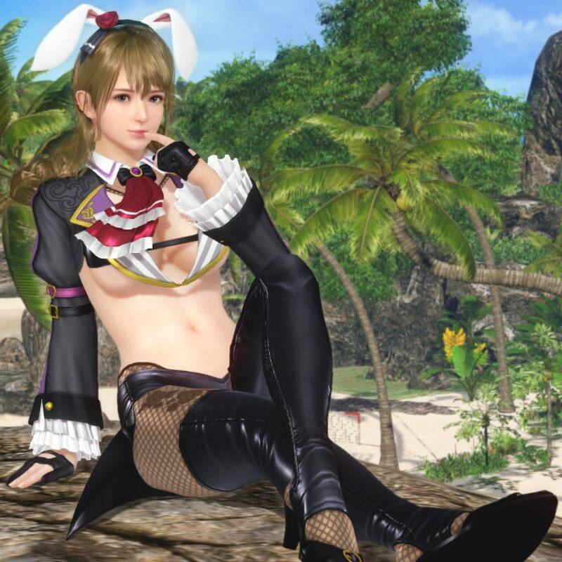 こんなに大胆なバニーがいたら視線に困る…！DOAXXに新コーデ「ラビットジョーカー」登場！