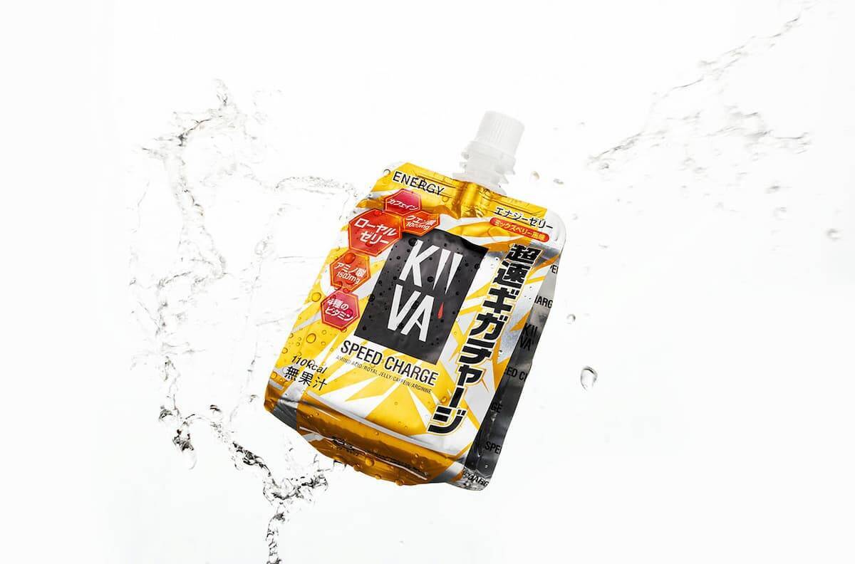 超速ギガチャージ！日本国産エナドリKiiva初のゼリー飲料「KiiVA SPEED CHARGE」発表！
