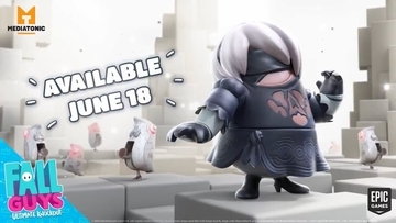 2B or not 2B！「Fall Guys: Ultimate Knockout」に2Bスキンが登場！