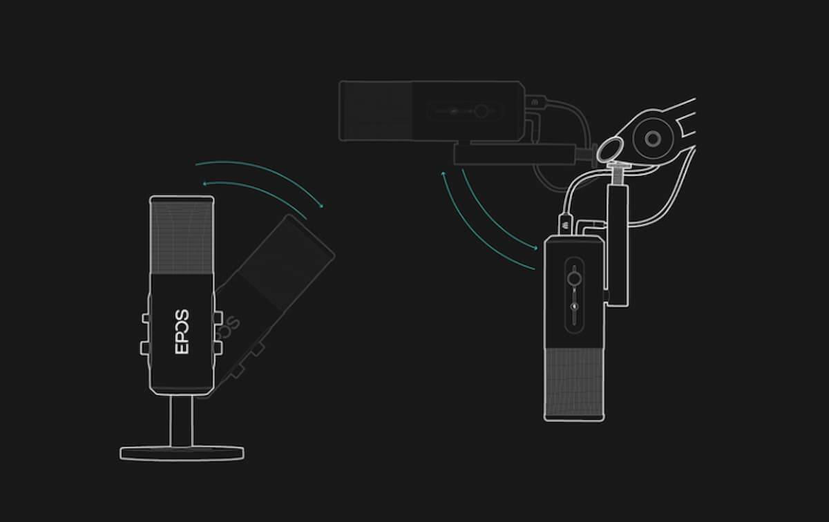 スタジオクオリティのゲーマー向け配信用マイク EPOS「B20」発売