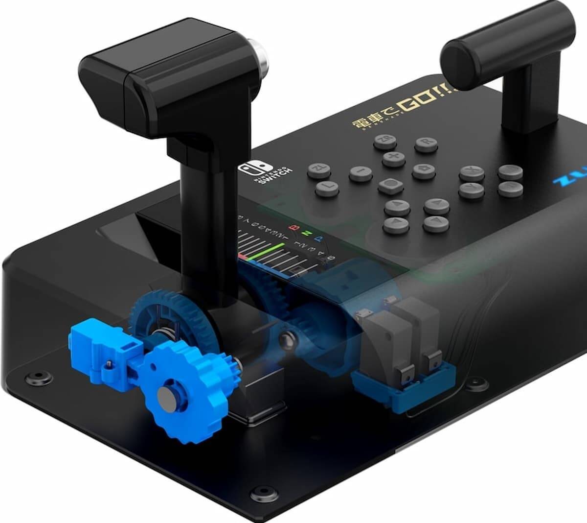 やっぱり電車でGOはマスコンでしょ！実に14年ぶりとなる「電車でＧＯ！！専用ワンハンドルコントローラー for Nintendo Switch」発売決定！