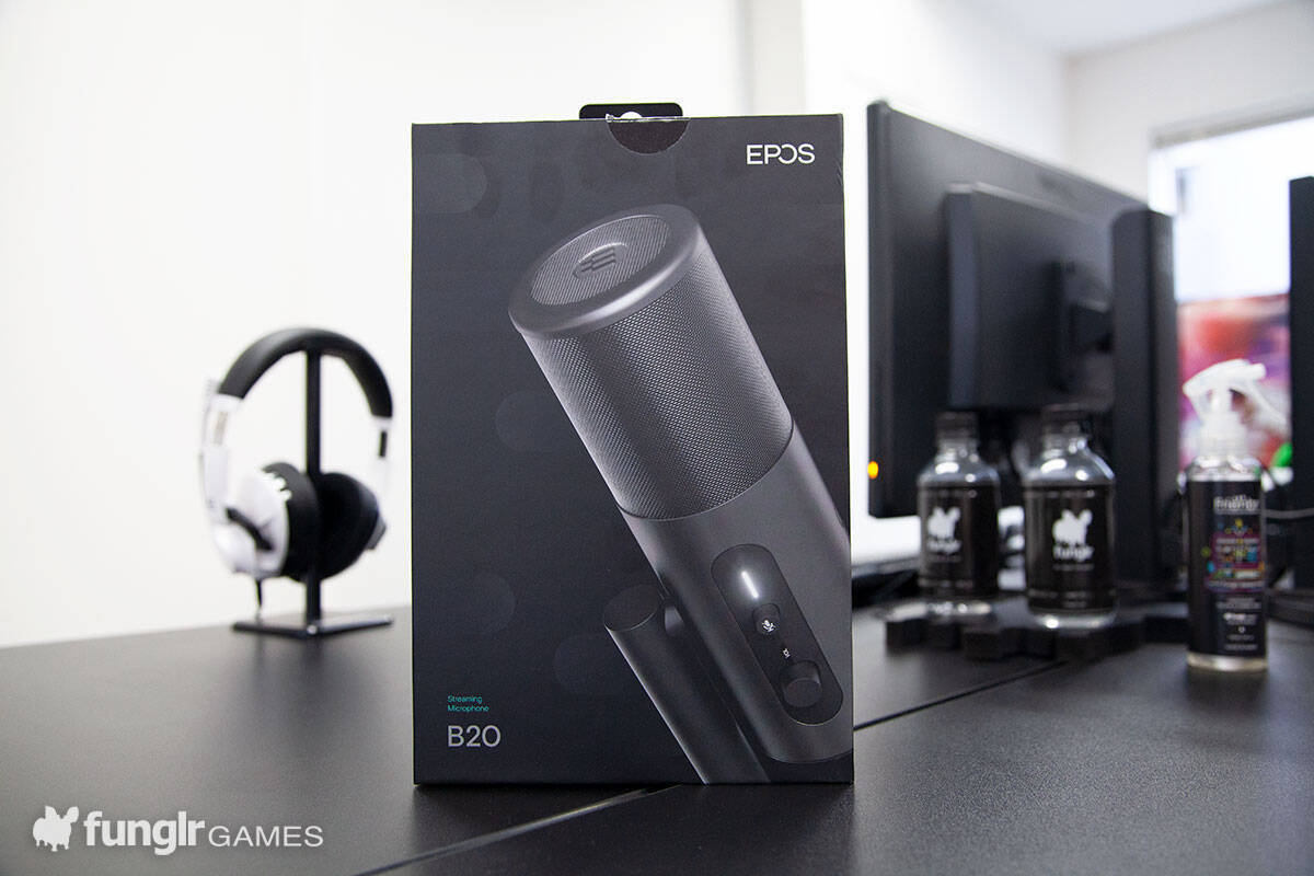 EPOSから登場した本格的スタジオクオリティーのゲーミングマイク「B20」をレビュー！