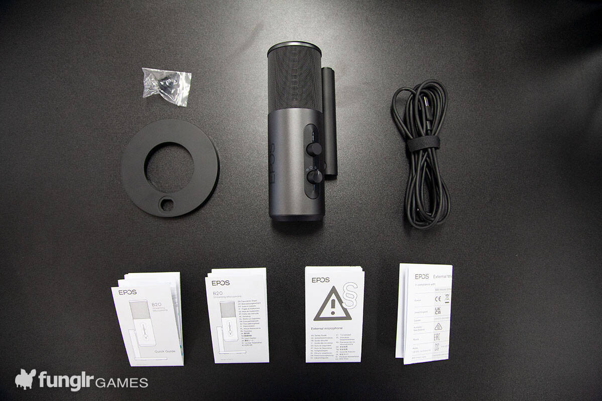 EPOSから登場した本格的スタジオクオリティーのゲーミングマイク「B20」をレビュー！