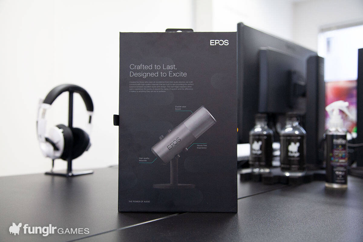 EPOSから登場した本格的スタジオクオリティーのゲーミングマイク「B20」をレビュー！