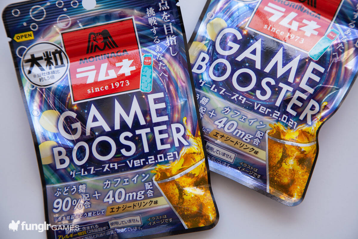 森永の大粒ラムネ Game Boosterがバージョンアップ Game Booster2 登場 21年7月18日 エキサイトニュース