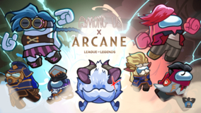 「League of Legends」と「Among Us」がコラボ！「Arcane」キャラのコスチュームが登場！