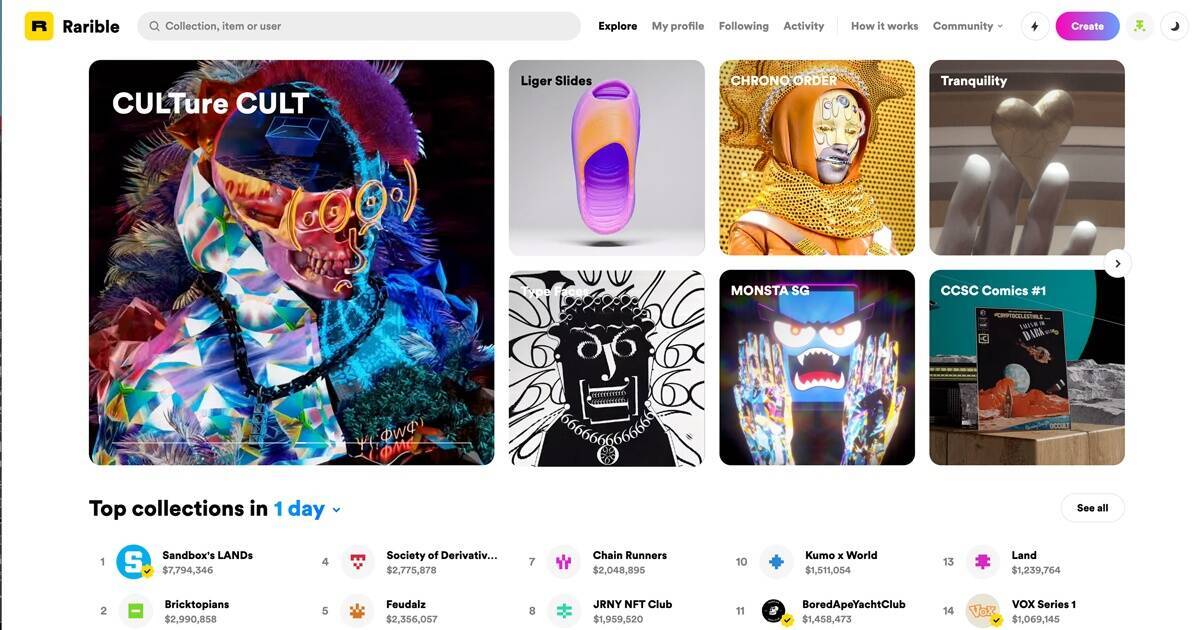 仮想通貨のWalletアドレスでDM可能！NFTマーケットプレイスRaribleがメッセージ機能導入へ