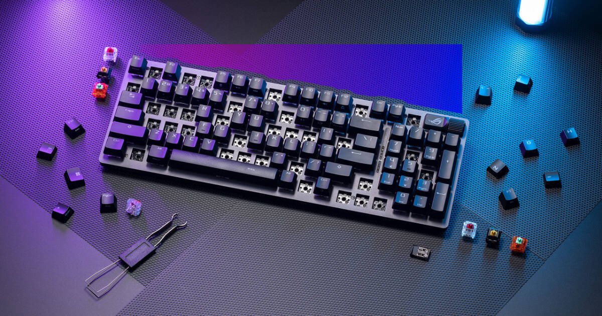 独自のROG NX Snowスイッチを採用したキーボード「ROG Strix Scope II 96 Wireless」が10月27日に日本国内発売決定