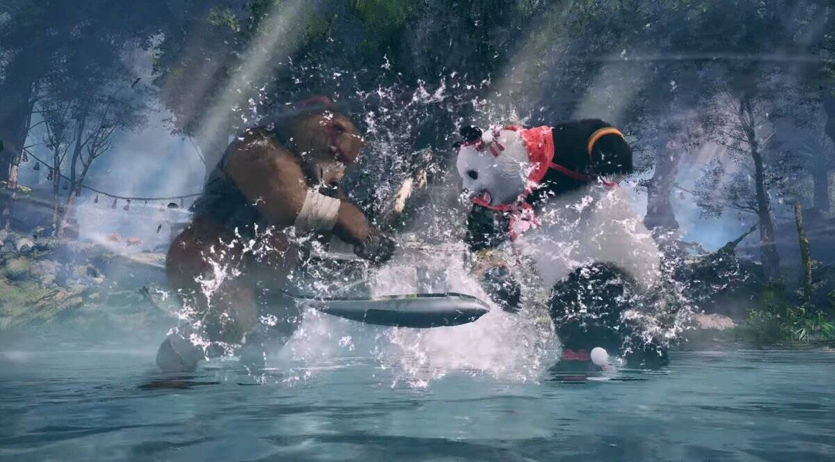 「鉄拳8」に登場する“マスターオブサーモン”「クマ」のゲームプレイトレイラーが公開！