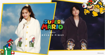 「SUPER MARIO meets GELATO PIQUE」第4弾！1月26日(金)より41アイテムが発売！