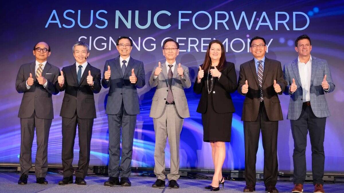 ASUSがIntelのNUC事業を引き継ぐ調印式を実施、既存製品の製造販売のほか新NUCシステムの開発も