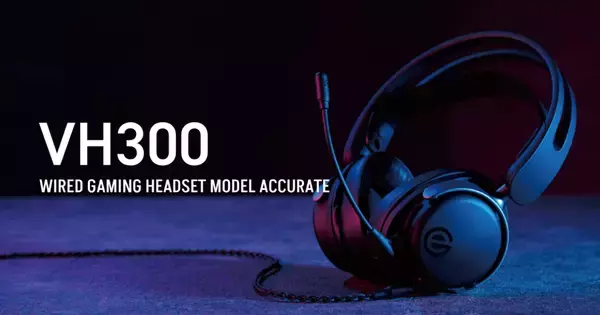 「ELECOM GAMING V custom」ブランドから有線ゲーミングヘッドセット「HS-VH300BK」が新登場！