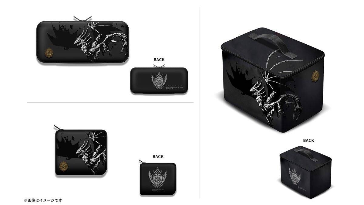 ポーチやゲーミングマウスパッドはファン必見！「モンスターハンターライズ：サンブレイク」発売を記念したオリジナルグッズ発売！