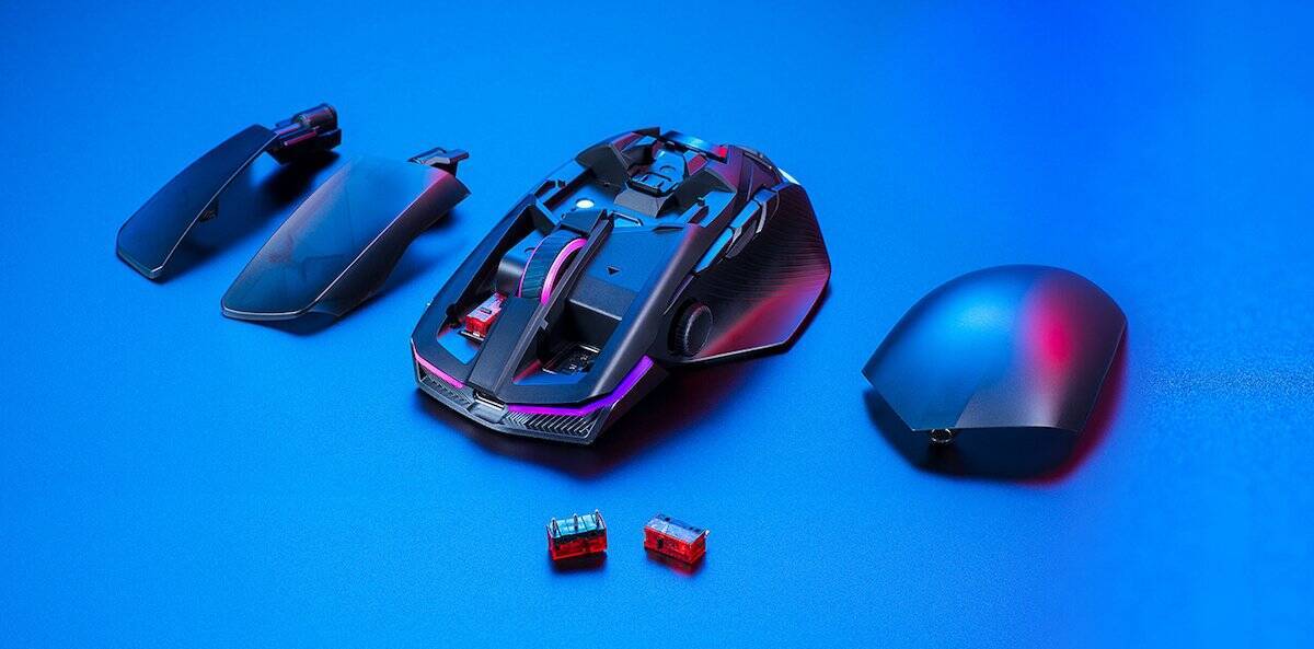 人気のジョイスティック付きゲーミングマウスに最上位モデルASUS「ROG Chakram X」が登場！