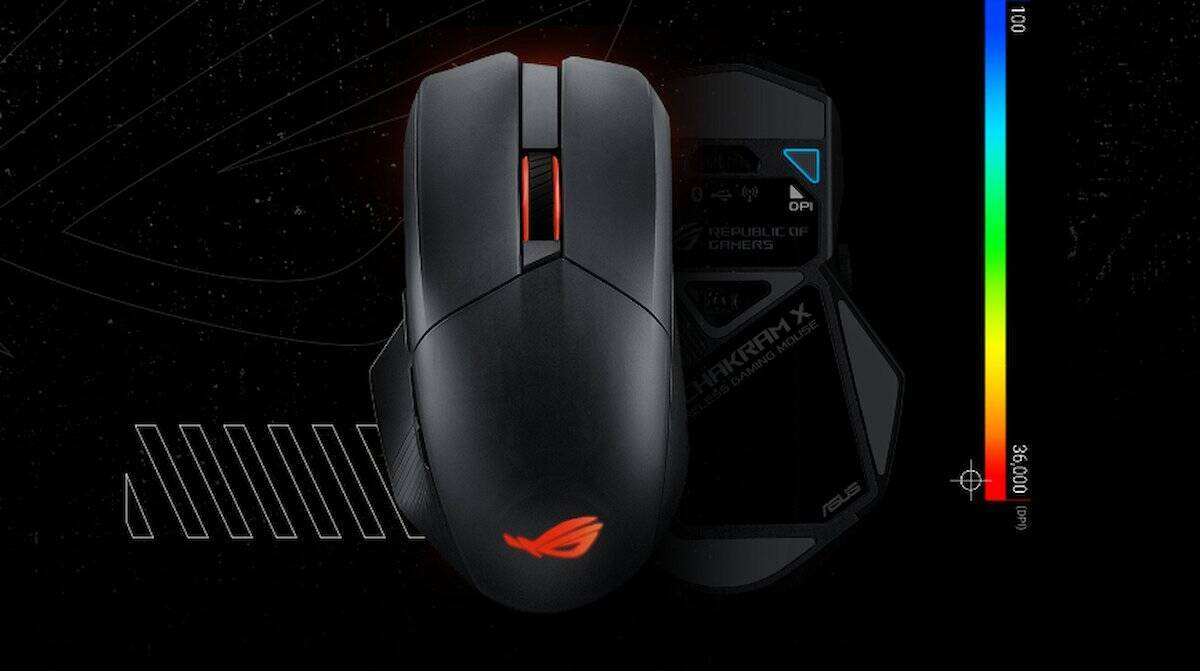 人気のジョイスティック付きゲーミングマウスに最上位モデルASUS「ROG Chakram X」が登場！