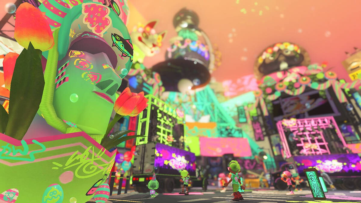 春だ！ふわもこ！「スプラトゥーン3」特別なフェス「Spring Fest」の日程やお題が公開！