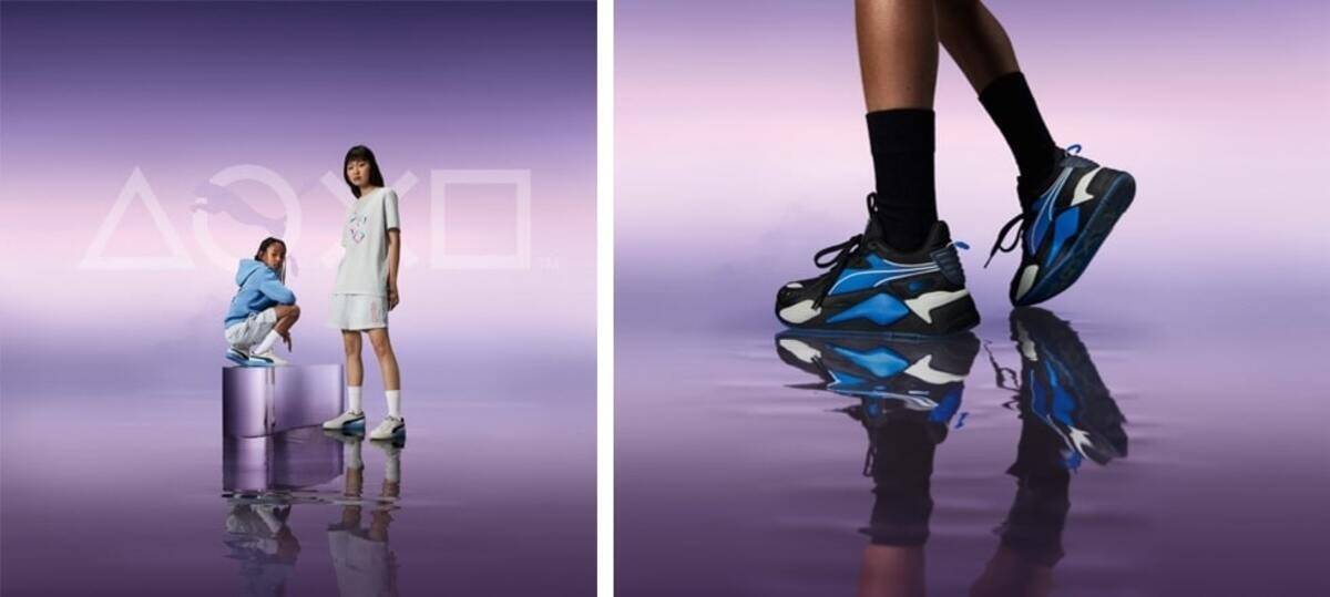 「PUMA x PlayStation」コラボコレクションが4月18日から発売！スニーカーやキャップなどのアイテムが登場