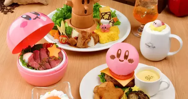 「Kirby Café(カービィカフェ)」にて新しいグランドメニューが2024年3月1日(金)より提供開始！4種の新メニュー登場