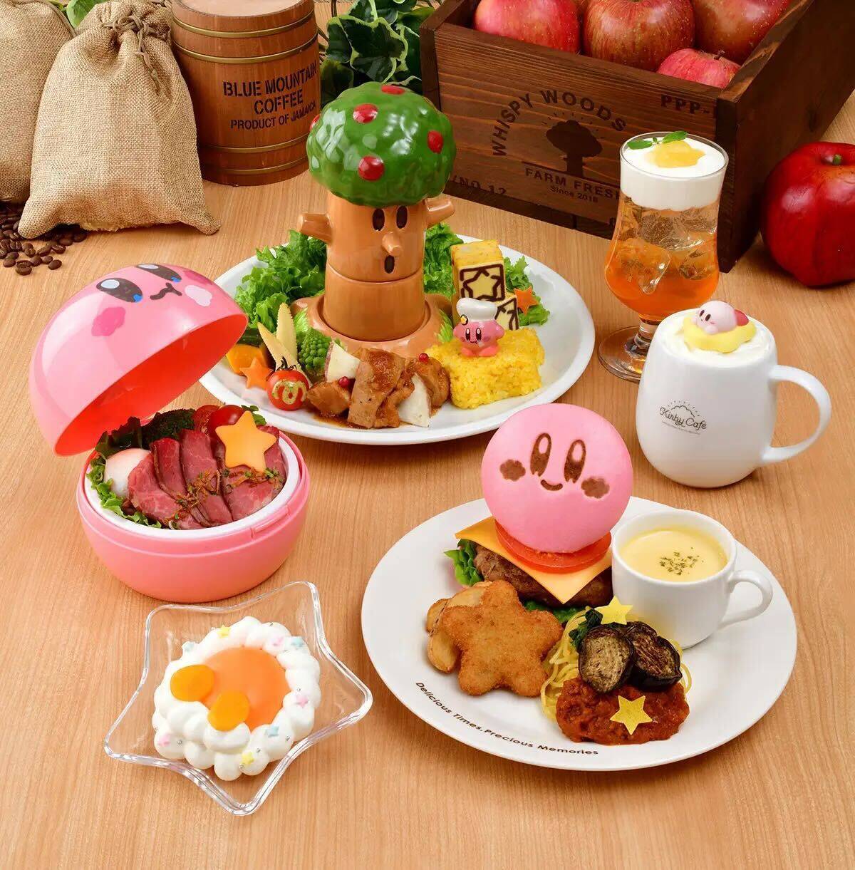 「Kirby Café(カービィカフェ)」にて新しいグランドメニューが2024年3月1日(金)より提供開始！4種の新メニュー登場