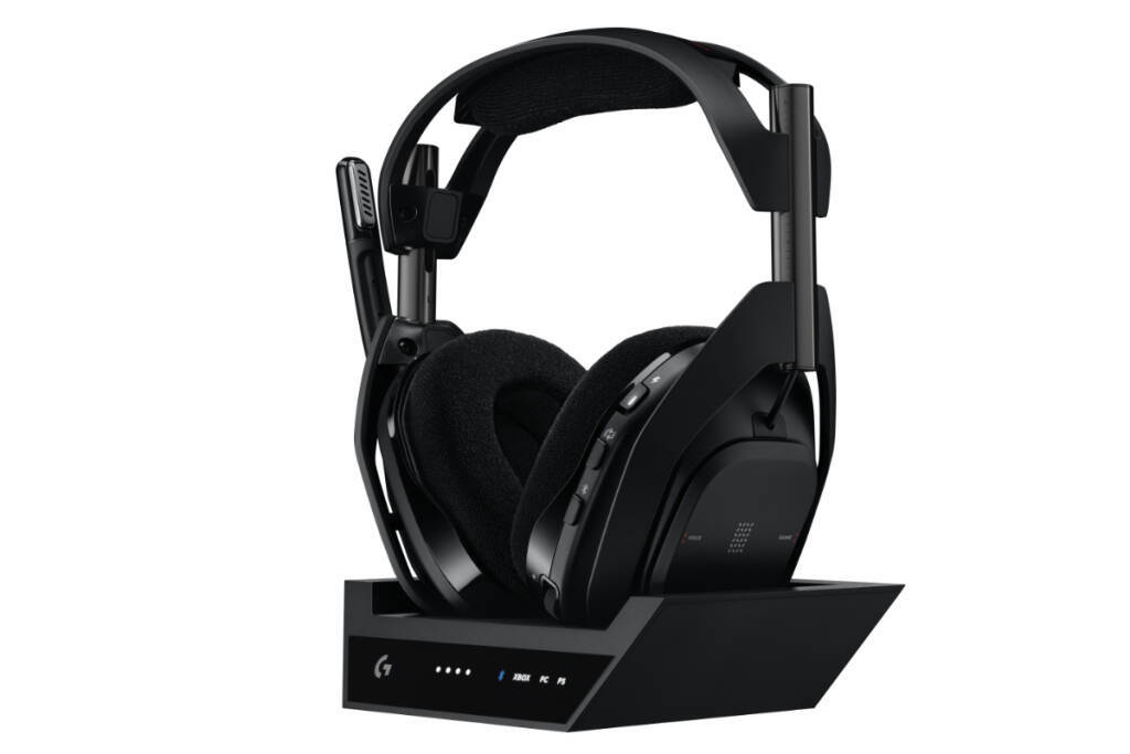ロジクール、PS5/Xbox/PC対応のミックスアンプを内蔵したベースステーション付き「ASTRO A50 X ゲーミングヘッドセット」を5月16日発売へ