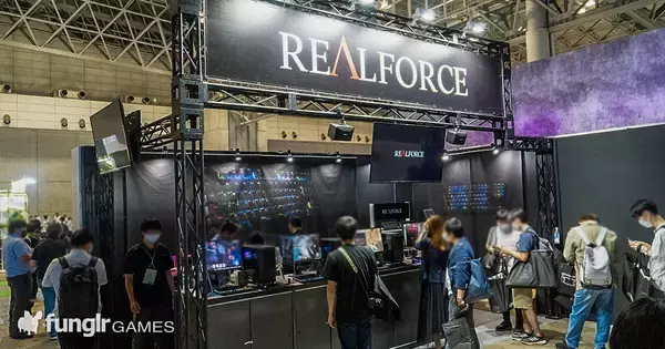 超日本製キーボードREALFORCEの東プレがTGS2022に参戦！新製品プロトタイプの展示も！