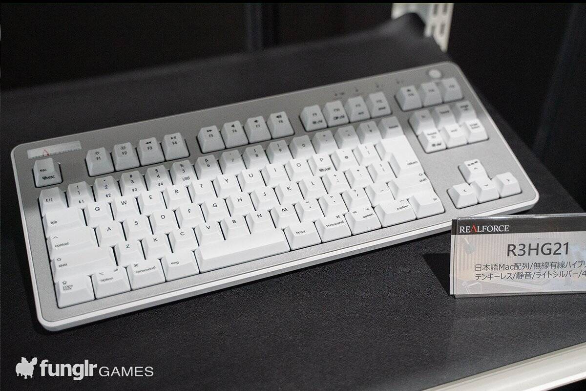 超日本製キーボードREALFORCEの東プレがTGS2022に参戦！新製品プロトタイプの展示も！