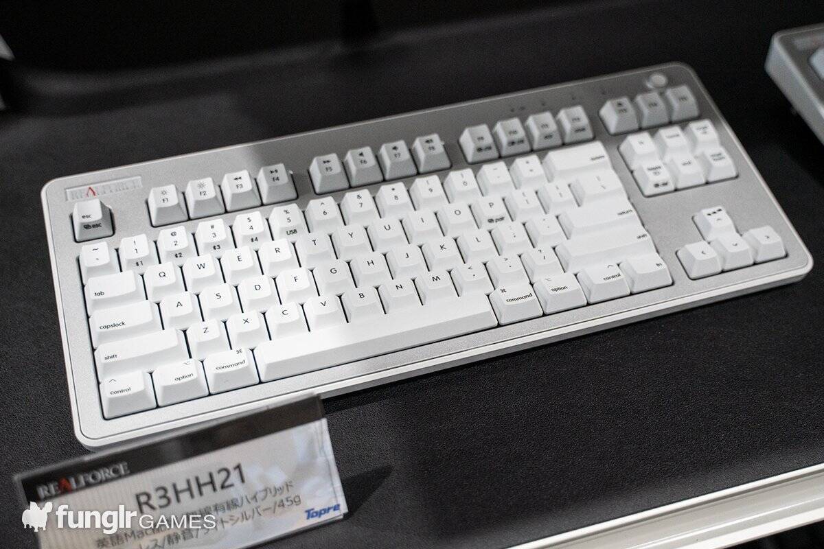 超日本製キーボードREALFORCEの東プレがTGS2022に参戦！新製品プロトタイプの展示も！