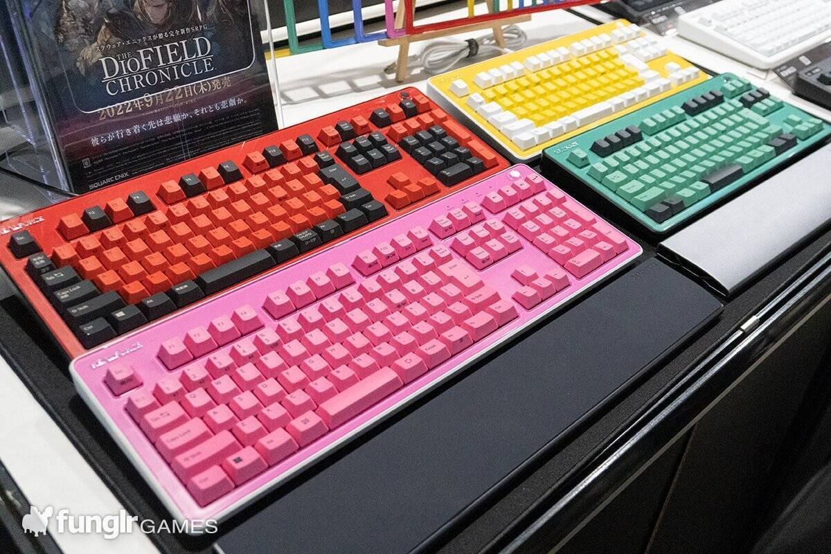 超日本製キーボードREALFORCEの東プレがTGS2022に参戦！新製品プロトタイプの展示も！