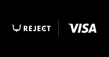 プロeスポーツチーム「REJECT」が「Visa」とスポンサーシップ契約を締結！ときど選手主演の記念ムービー公開