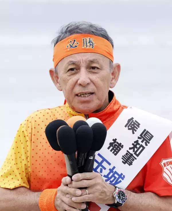 「沖縄県知事選で飛び交う「古謝リード」序盤で現職逆転の“怪情報”…恐るべし「下地合体」の即効性」の画像
