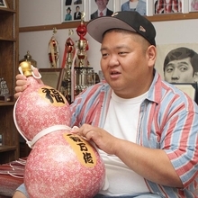 元「ANZEN漫才」あらぽんさんは現在「ひょうたん」アーティスト 栽培・制作・展示販売から中学での出張授業も