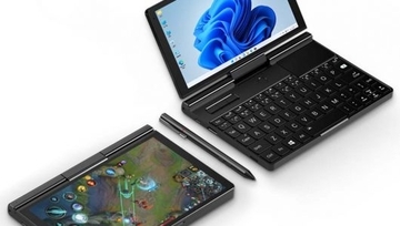 タブレットPCとしても使える！ Pentium Goldを搭載した、8型の2in1PC「GPD Pocket 3 W11（7505）」