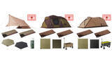 「初心者でも組み立てやすいテントから、ファミリーキャンプに最適なテントまで！ LOGOS「2023年新春先取り福袋」発売中」の画像1