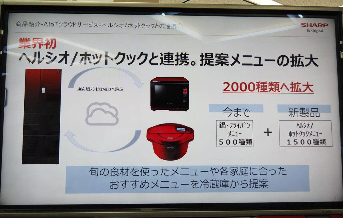 なぜ? 「AI冷蔵庫」が「調理家電」とつながると、食材のムダが減るふしぎ