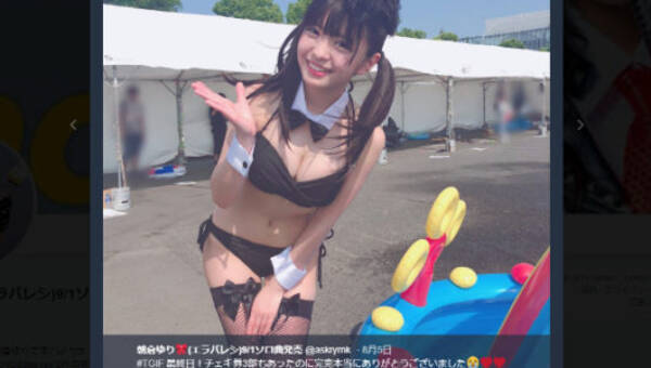 グラドル顔負けの極小ビキニも披露 マルチすぎる活動が大好評のアイドル 朝倉ゆり 18年8月30日 エキサイトニュース