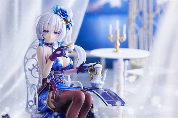 お茶を飲む姿がロイヤル アズールレーン の イラストリアス が1 7スケールにて初の立体化 19年1月24日 エキサイトニュース