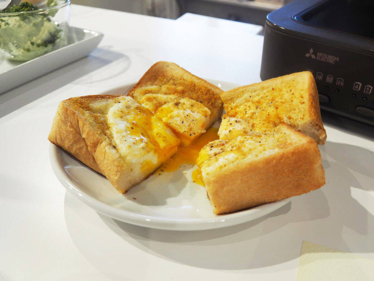 この食感、信じられない…「三菱ブレッドオーブン」で焼くトーストは「行列の店」に匹敵する味だった!