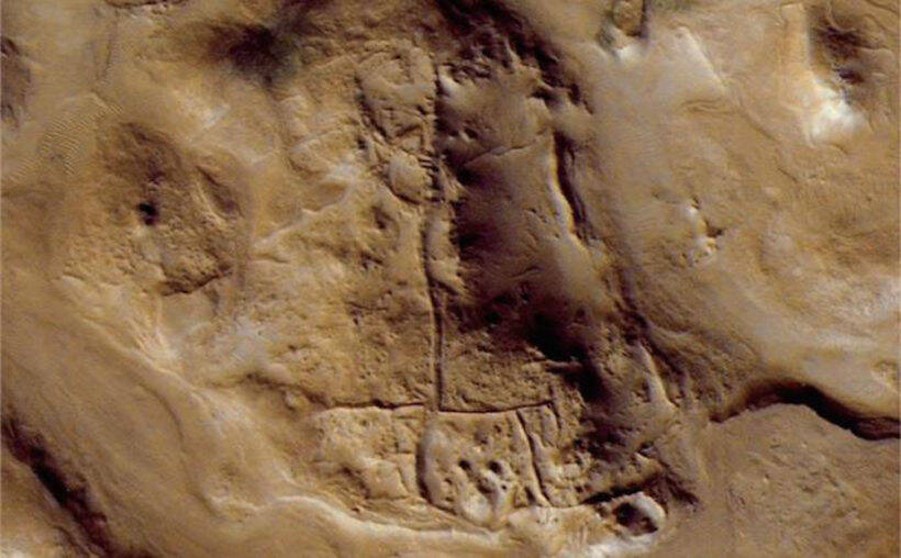 ムー火星古代文明 古代シュメール人か 火星の巨大地上絵の謎 19年4月6日 エキサイトニュース