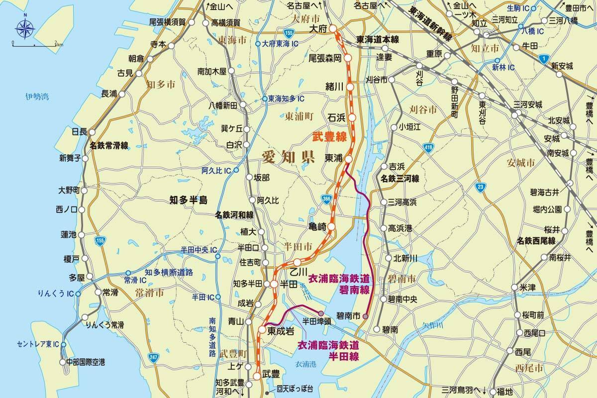 知多半島を走る愛知最古の路線 武豊線 で10の謎を解く 19年4月13日 エキサイトニュース