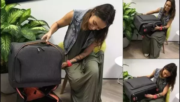 このスーツケースがあれば、機内持込みサイズや手荷物受け取りなどの飛行機問題が解決！