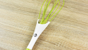 泡だて器の革命児を発見！ 先端のワイヤーを折りたためる「ツイスト 泡だて器」レビュー