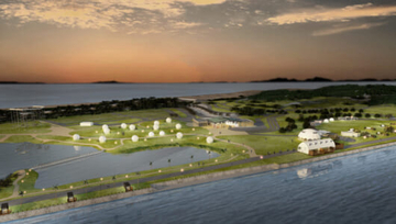 福岡の海の中道海浜公園に宿泊施設やレストランを整備、2022年3月に滞在型レクリエーション拠点がオープン