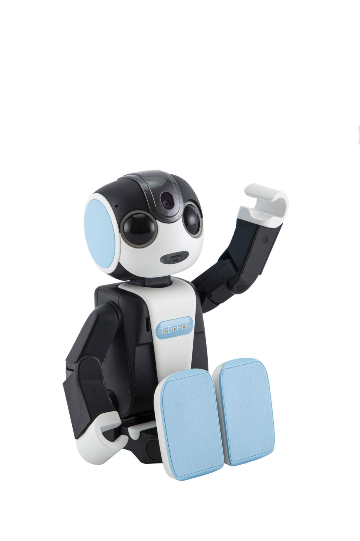 甘えん坊だと……!? シャープのロボット「RoBoHoN（ロボホン）」に弟 