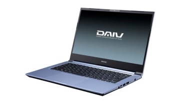 クリエイター向けの14型ノートPCとしては軽量・コンパクトな「DAIV 4N」が発売