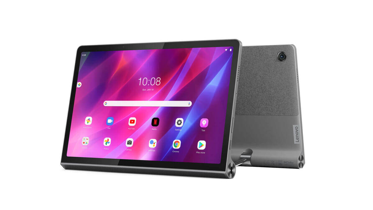 PCのセカンドディスプレイやゲーム機のディスプレイとしても使える、画質と音質を追求したレノボ「Lenovo Yoga Tab 13」